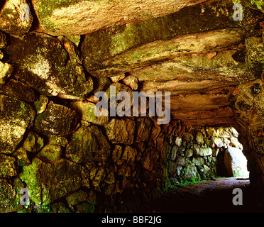 Carn Euny fogou Nr Penzance Cornwall England 1990er Jahre ca. 1995 UK HOMER SYKES Stockfoto