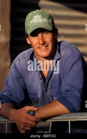 Landwirt Riverina New South Wales Australien Stockfoto