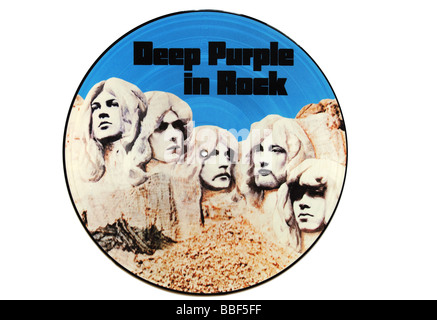 Deep Purple In Rock CD Bilderalbum Stockfoto