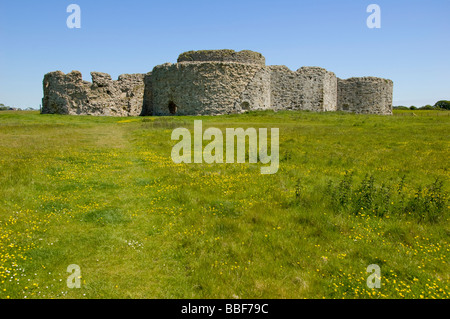 Roggen, E Sussex, England, UK. Camber Castle (16thC) Stockfoto