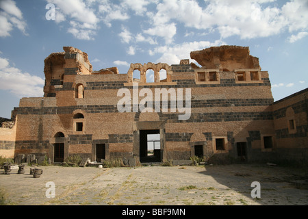 Römische Ruinen von Qasr Ibn Wardan-Syrien Stockfoto