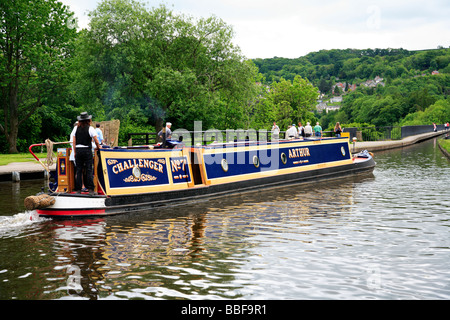 Froncysyllte Trevor Becken Shropshire Union Canal "Vale von Llangollen Stockfoto