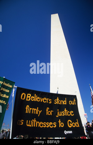 Anti-Irak-Krieg Protest - Washington DC, USA Stockfoto