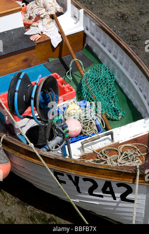 Die malerische Cornwall Küstenstadt gebaut auf dem Fluß Looe Looe Cornwall England uk gb Stockfoto