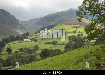 Newlands Valley, Lake District Blick Stockfoto