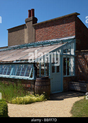 Charles Darwins Greenhouse in Down House, Downe, Kent, Großbritannien Stockfoto