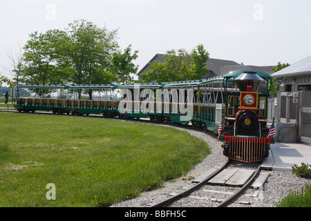 Erie Express Bahnhof in Ohio OH American USA USA Niemand horizontal Hi-res Stockfoto