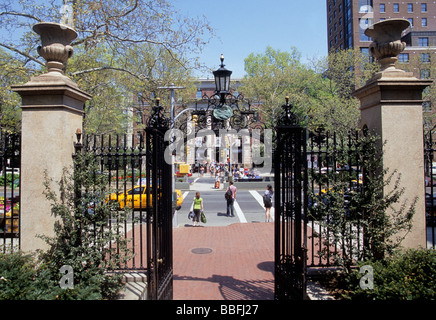 Columbia University USA New York City und Barnard College Stockfoto