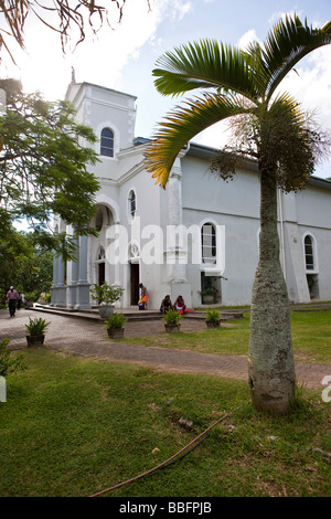 Cathedrale Immaculée Konzeption, Kirche der Unbefleckten Empfängnis, Oliver Maradan Street, Hauptstadt Victoria, Mahé Stockfoto