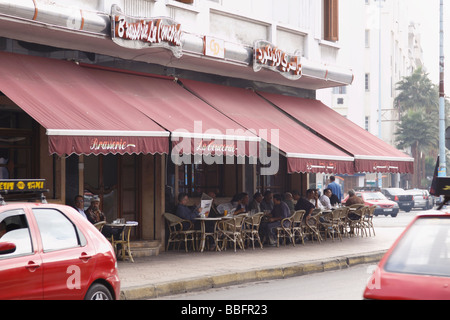 Afrika, Nordafrika, Marokko, Casablanca, Restaurant Stockfoto