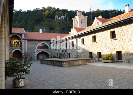 Zypern Kykkos Kloster, Troodos-Gebirge Stockfoto