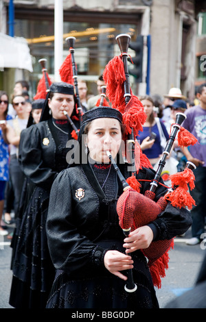 Einen Vorgeschmack auf Spanien-Festival in der Regent Street London 31.. Mai 2009 Stockfoto