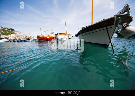 Hafen Sie an der Amalfiküste Stockfoto