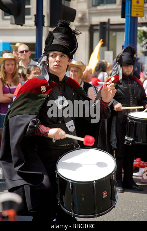 Einen Vorgeschmack auf Spanien-Festival in der Regent Street London 31.. Mai 2009 Stockfoto