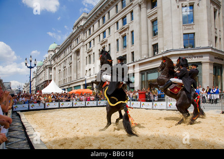 Einen Vorgeschmack auf Spanien-Festival in der Regent Street London 31.. Mai 2009 Stockfoto