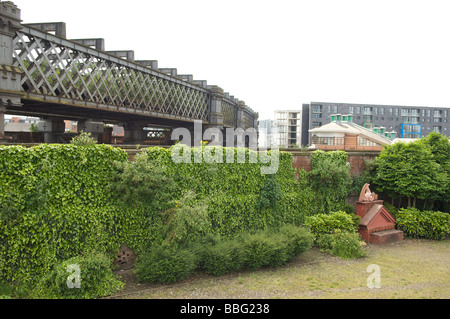 Manchester Stadtzentrum Stockfoto