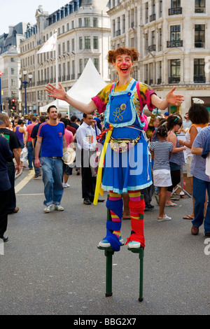 Einen Vorgeschmack auf Spanien-Festival in der Regent Street, London 31.. Mai 2009 Stockfoto