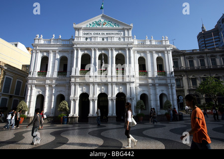 Santa Casa Da Misericordia, Senatsplatz Stockfoto