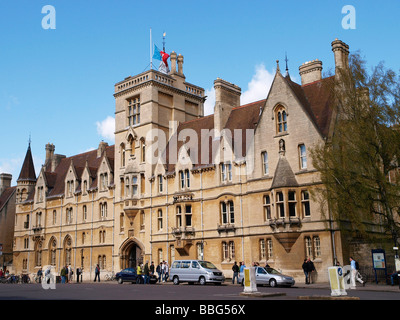 Am Balliol College der Oxford University Broad Street Oxford Oxfordshire-England Stockfoto