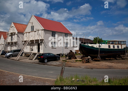 Alten Segeln Lofts - Tollesbury Stockfoto