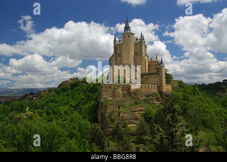 Segovia Alcazar 01 Stockfoto