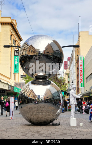 Verkaufsoffener Rundle Mall, Adelaide, Australien Stockfoto