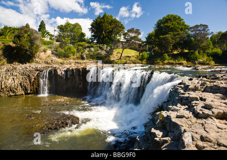 Haruru fällt Paihia Northland Neuseeland Stockfoto