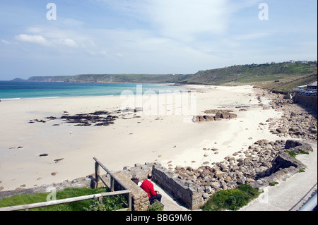 "Whitesands Bay", "Great Britain" Sennen Cove, Cornwall, England Stockfoto