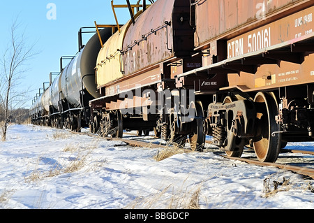 Trainieren Sie auf dem richtigen Weg. Stockfoto