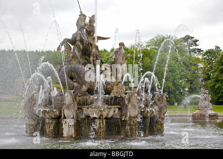 Witley Gericht Haus und die Gärten in Worcestershire, England Stockfoto