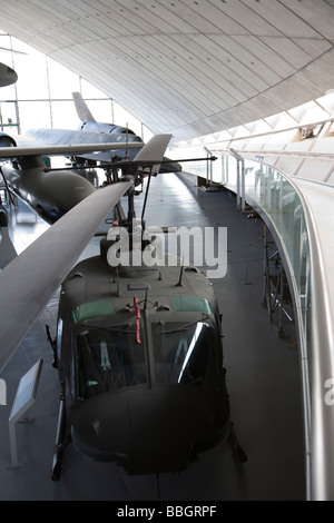 Imperial War Museum in Duxford Cambridge, enthält eine riesige Auswahl an das Welten-Flugzeug und auch eine funktionierende Landebahn, England Stockfoto