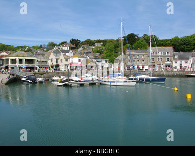 Eine Ansicht des Hafens von Padstow in North Cornwall Stockfoto