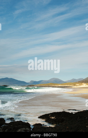 Traigh Lar Strand, Isle of Harris, äußeren Hebriden, Schottland Stockfoto