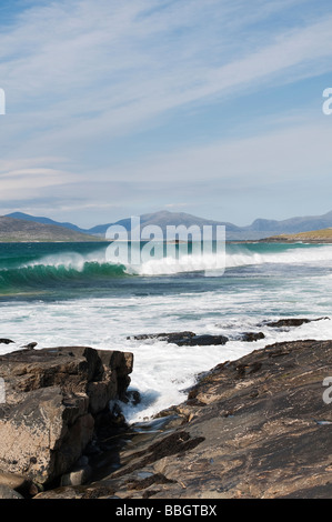 Traigh Lar Strand, Isle of Harris, äußeren Hebriden, Schottland Stockfoto