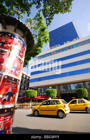 TUNIS, TUNESIEN. Das Hotel Africa auf Avenue Bourguiba in der Innenstadt von Tunis. 2009. Stockfoto