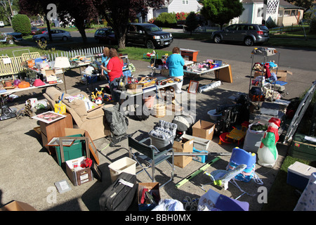 Flohmarkt-Flohmarkt Stockfoto