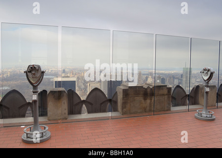 Top of the Rock Aussichtsplattform New York City-NY-USA Stockfoto