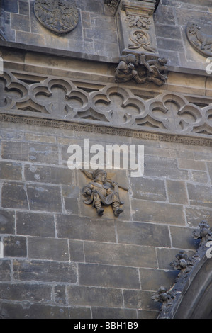 IMP auf den Pulverturm in Prag, Hauptstadt der Tschechischen Republik Stockfoto