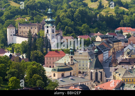 Banska Stiavnica. Slowakei Stockfoto