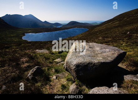 Lough Shannagh, Mourne, County Down, Nordirland Stockfoto