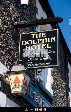 Dolphin Hotel Bier Devon England Stockfoto