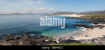 Traigh Lar Beach, South Harris, Äußere Hebriden, Schottland Stockfoto