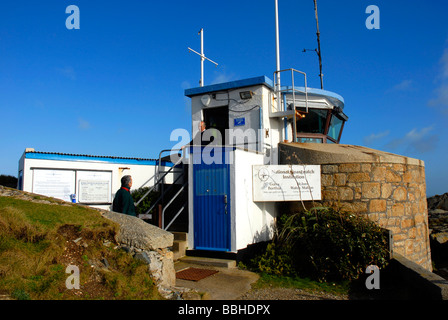 Nationale Coastwatch Institution Station, St. Ives, Cornwall, England, UK Stockfoto