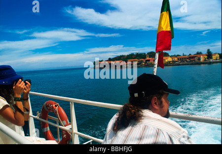 Zwischen 1536 und die Abschaffung des Sklavenhandels, die Insel von Gor e vor der Küste bei Dakar Senegal als Sklave diente, Stockfoto