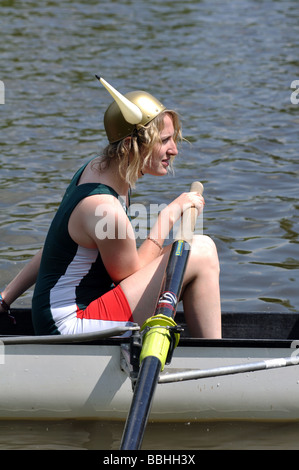 Oxford Universität Sommer Eights Rudern Stockfoto