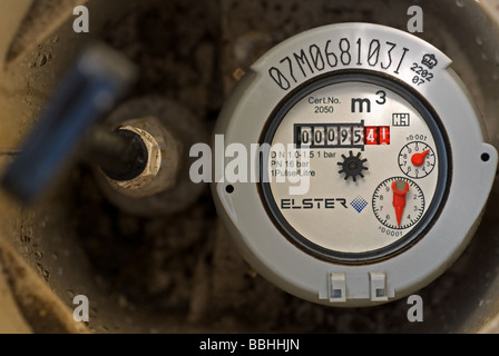 Wohn Wasserzähler, Bawdsey, Suffolk, UK. Stockfoto