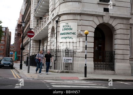 Außenseite des königlichen London Homeopathic Krankenhaus, Bloomsbury, London, UK Stockfoto