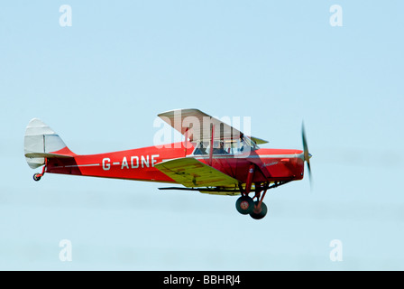 Ein 1935 de Havilland DH.87 Hornet Moth einmotorigen Doppeldecker Stockfoto