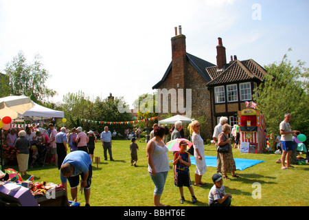 Englische Dorffest in Wymondham, Norfolk, Großbritannien Stockfoto