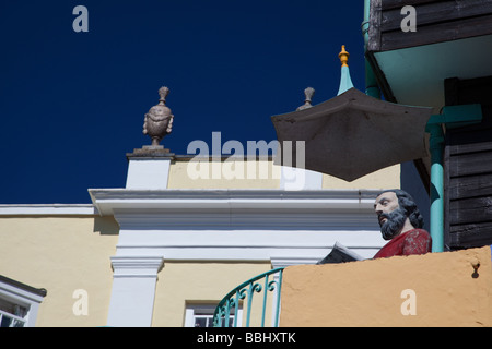 Portmeirion Dorf North Wales Stockfoto